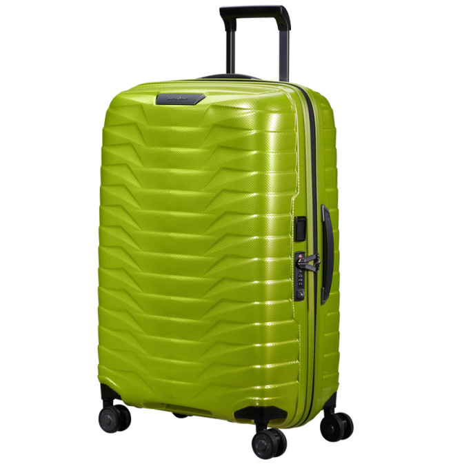 Samsonite Proxis Valise 4 Roues 69cm Lime cote