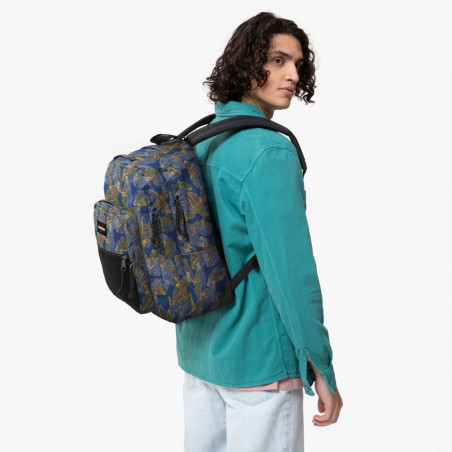 Eastpak Pinnacle Sac à Dos 4o1 Brize Glade Blue porté