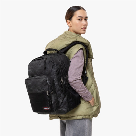 Eastpak Pinzip Sac À Dos 3o0 Refleks Dots Black porté