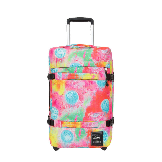 Eastpak Transit'r S Soft Cabin Wheeled Bag 3o9 fluo clouds