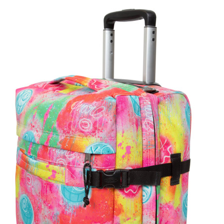 Eastpak Transit'r S Soft Cabin Wheeled Bag 3o9 fluo clouds