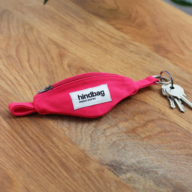 Hindbag Keychain Banana Bag Côme Holi Fushia