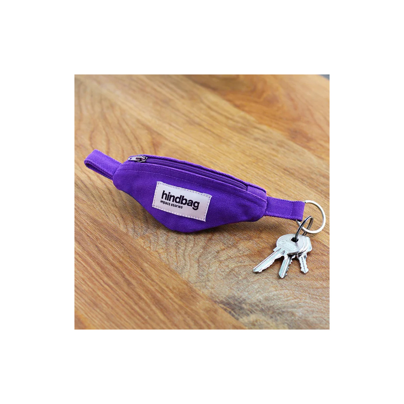 Hindbag Keychain Banana Bag Côme Holi Violet