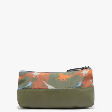 Chameleon Retro Orange Dino Pencil Case