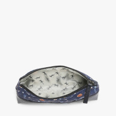 Chameleon Retro Blue Planet Pencil Case