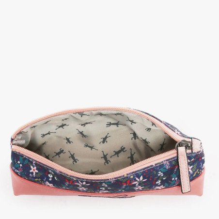 Chameleon Retro Navy Prairie Pencil Case