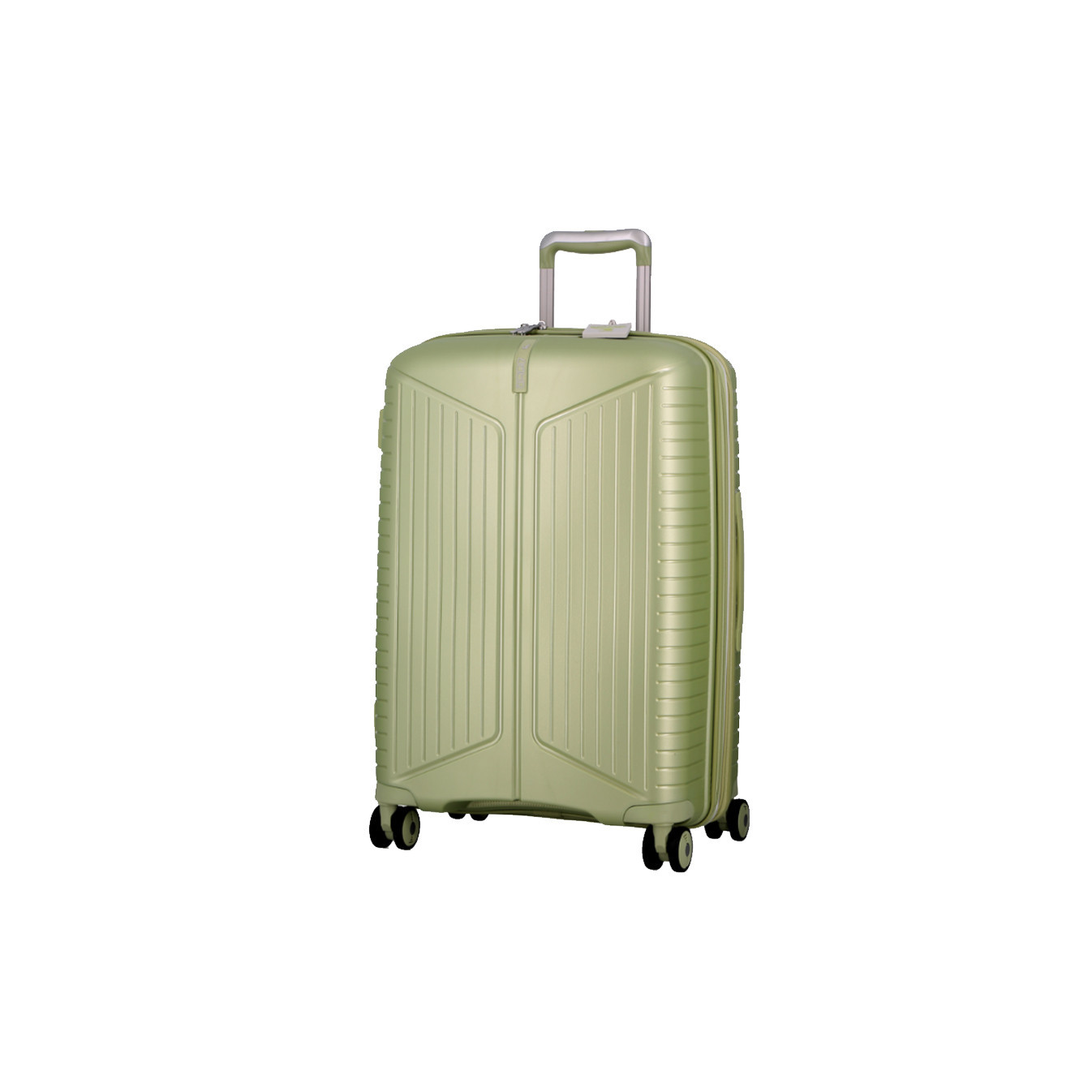 Jump EV24 Valise 66cm 4 Roues Extensible Vert Clair face
