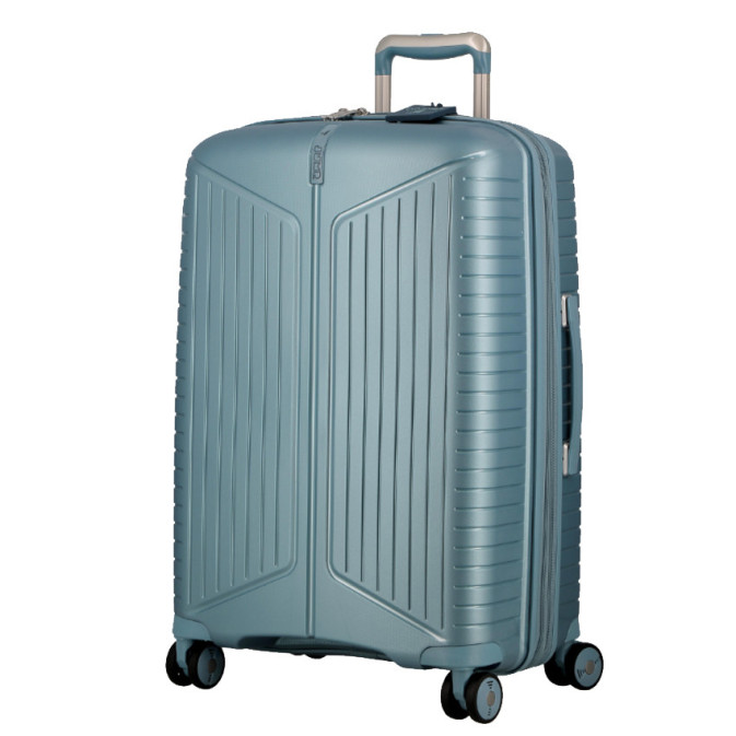 Jump EV24 66cm 4-Wheel Expandable Sky Blue Suitcase