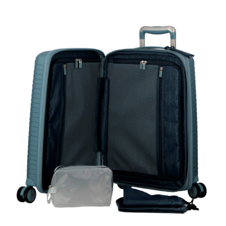 Jump EV24 66cm 4-Wheel Expandable Sky Blue Suitcase