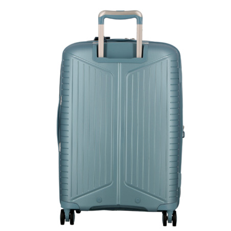 Jump EV24 Valise 66cm 4 Roues Extensible Bleu Ciel dos