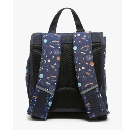 Caméléon Retro Backpack 28cm Blue Planet