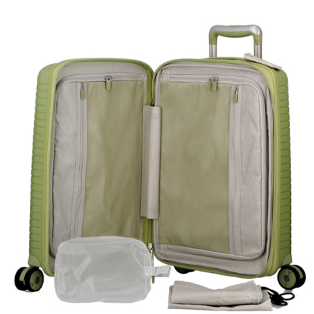 Jump EV28 76cm Carry-on Suitcase 4 Wheels Extendable Light Green