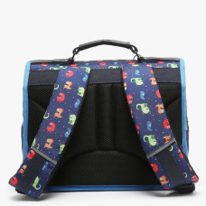 Caméléon Retro Backpack 32cm Navy Monster