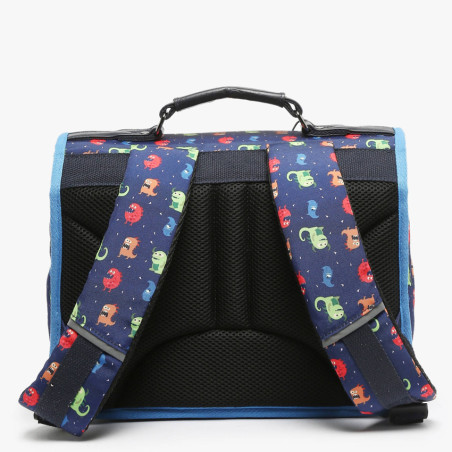 Caméléon Retro Backpack 32cm Navy Monster