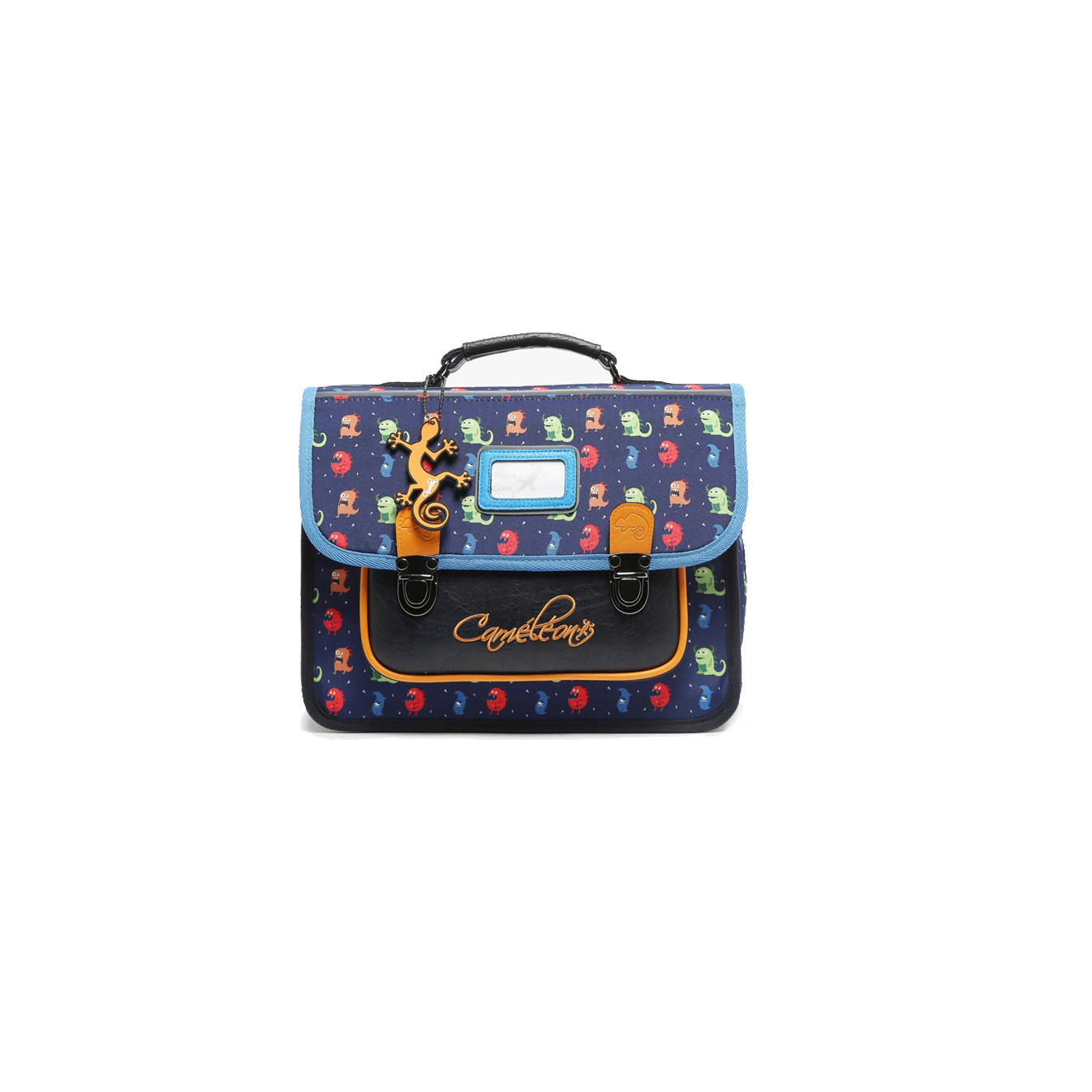 Caméléon Retro Backpack 32cm Navy Monster