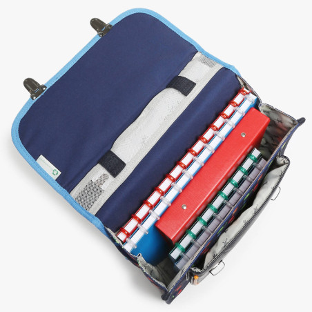 Caméléon Retro Backpack 32cm Navy Monster