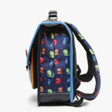 Caméléon Retro Backpack 32cm Navy Monster