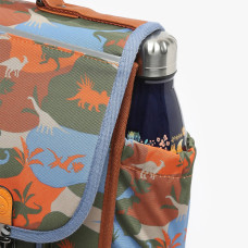 Camaleon Retro 35cm Orange Dino Backpack