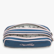 Chameleon Double Vintage Fantasy Navy Pink Pencil Case
