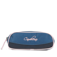 Chameleon Double Vintage Fantasy Navy Pink Pencil Case