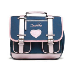 Caméléon Vintage Fantasy Girl School Bag 35cm Navy Pink