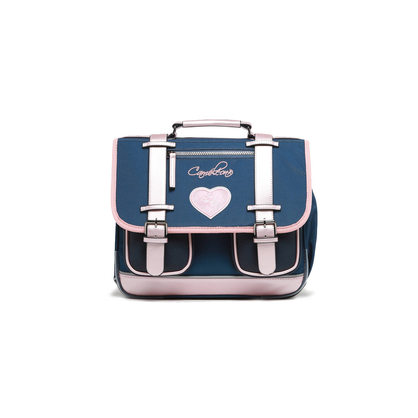 Caméléon Vintage Fantasy Girl School Bag 35cm Navy Pink