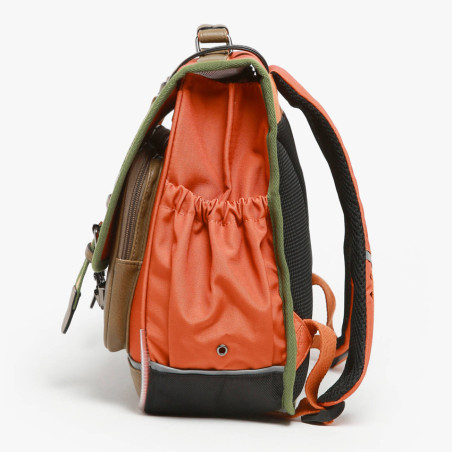 Caméléon Vintage Urban Backpack 35cm Rust Stripes