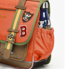 Caméléon Vintage Urban Backpack 35cm Rust Stripes