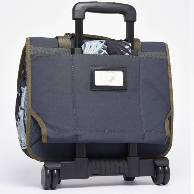 Cartable Kanabeach Boy - 43 Cm, Gris, 1 Compartiment, Dos Matelassé - 2