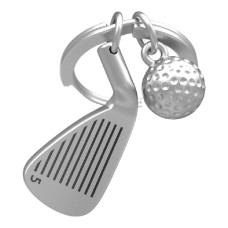 Metalmorphose Keychain Club and Golf Ball