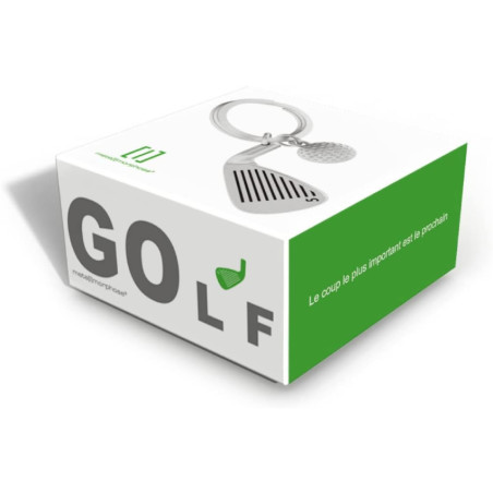 Metalmorphose Keychain Club and Golf Ball