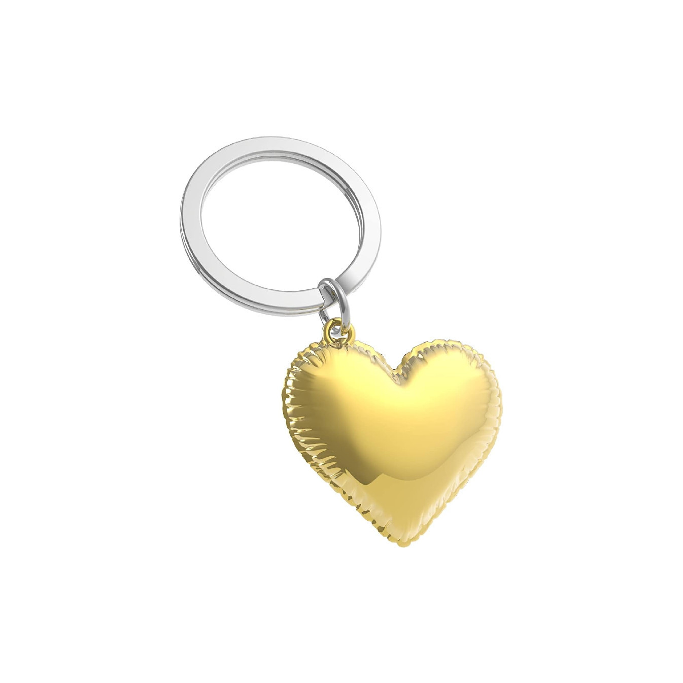 Metalmorphose Keychain Helium Balloon Heart