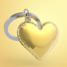 Metalmorphose Keychain Helium Balloon Heart