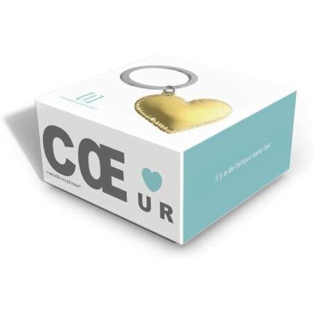 Metalmorphose Keychain Helium Balloon Heart