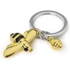 Metalmorphose Bee Keychain & its Swarm