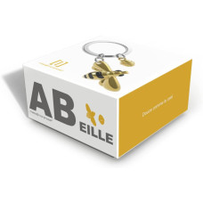 Metalmorphose Bee Keychain & its Swarm