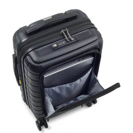 Delsey Shadow 5.0 Business Cabin S Expandable 4 Wheels 55 cm Black