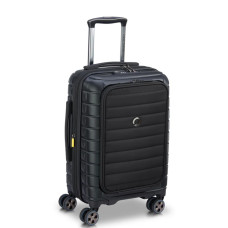 Delsey Shadow 5.0 Business Cabin S Expandable 4 Wheels 55 cm Black