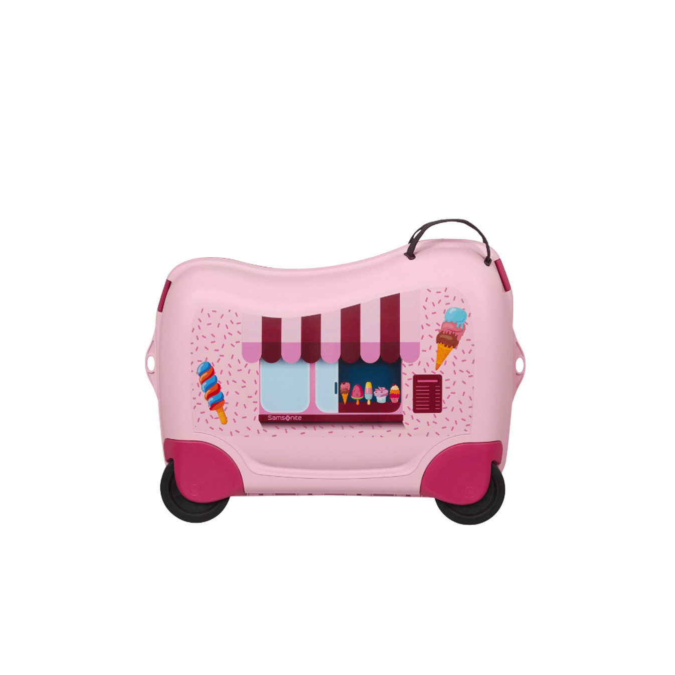 Samsonite Dream Rider Carry-On Children's Suitcase 4 Wheels Ice Cre...