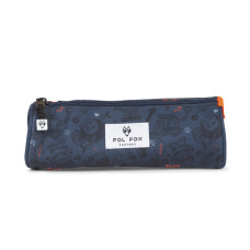 Pol Fox Round Robot Pencil Case