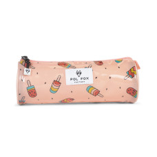 Pol Fox Round Ice Pop Pencil Case