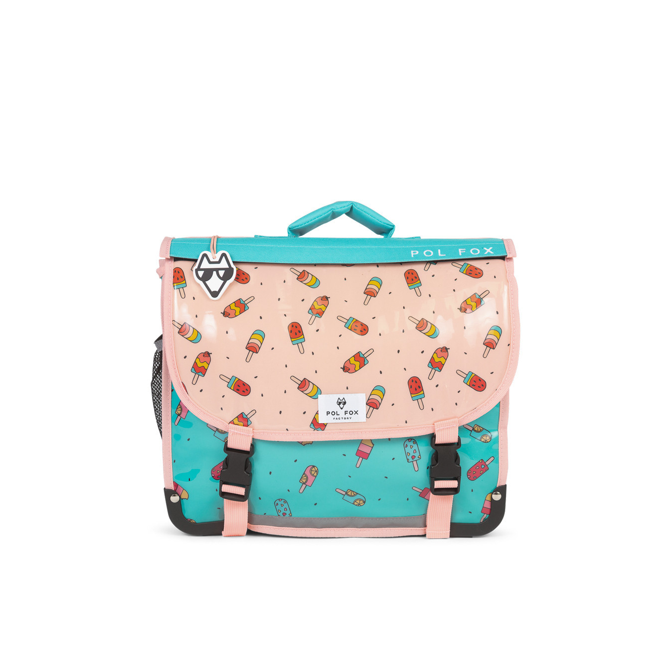 Pol Fox Reversible Backpack 38cm Ice Pop