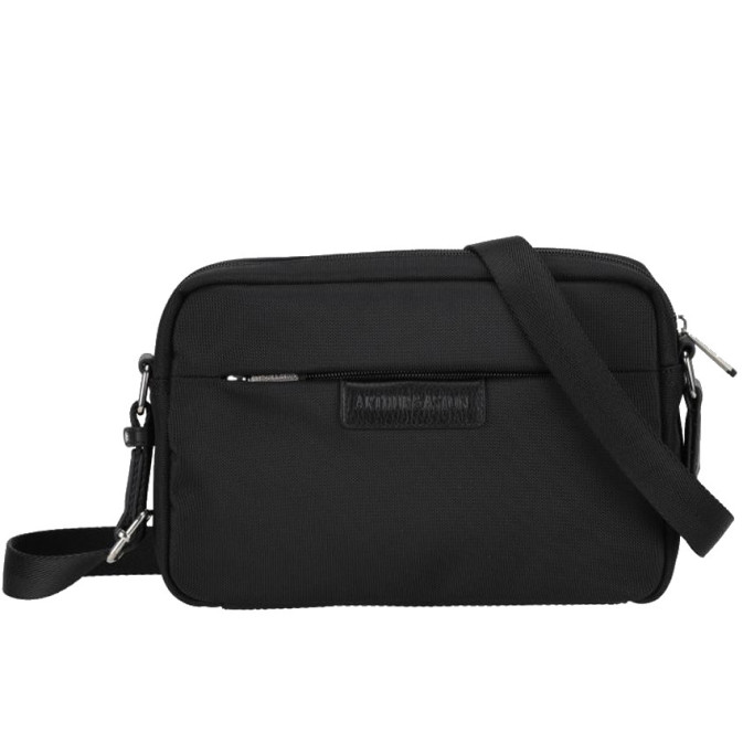 Arthur Et Aston Teddy Polyester Satchel 2416-07 Black