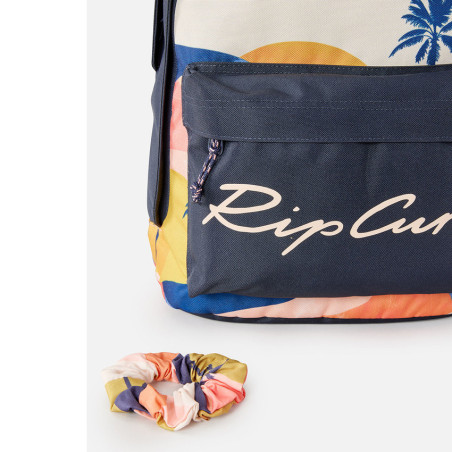 Rip Curl Back To School Sac à Dos Dome et Chou Chou Navy Peach