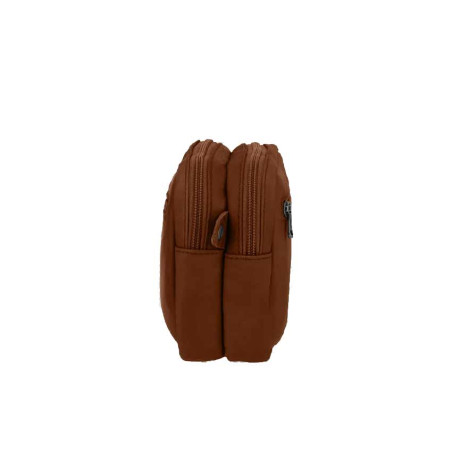 Ateliers Fourès Baroudeur Satchel 2 Compartments Tawny