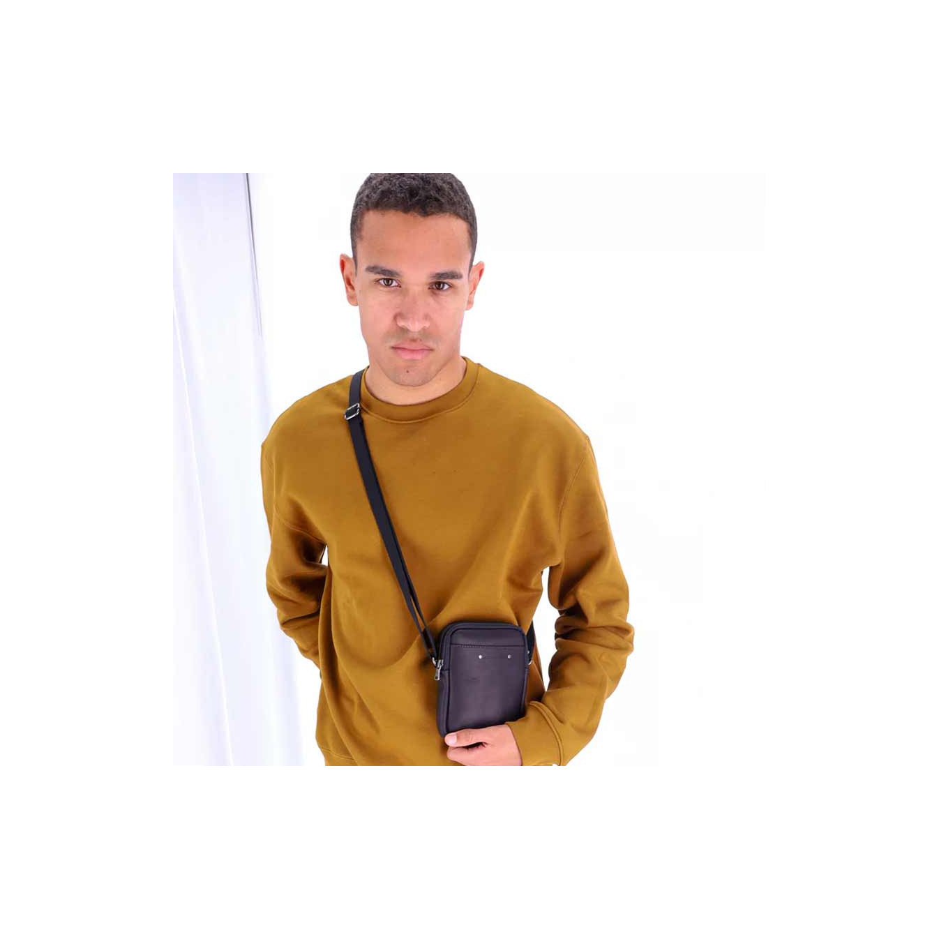 Fourès Workshops Baroudeur Mini-Cross Pouch F9007 Black
