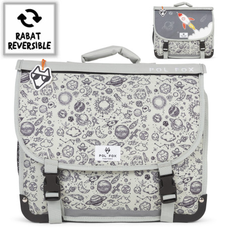 Pol Fox Reversible Backpack 35cm Rocket
