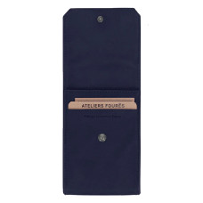 Ateliers Fourès Baroudeur Cheque Card Holder Folding F9129 Marine