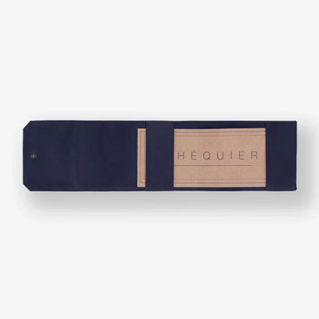 Ateliers Fourès Baroudeur Cheque Card Holder Folding F9129 Marine