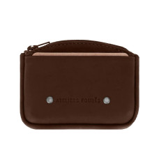 Ateliers Fourès Baroudeur Coin Purse F9104 Cognac